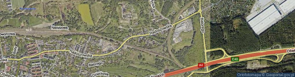 Zdjęcie satelitarne Jana ul.